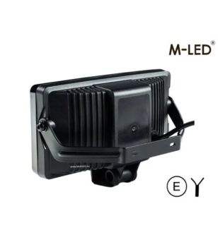 Driving light - M-Led - Classic 220 - 9.5" - 24.2cm - Smoke - Position light White/Amber - Spot