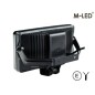 Driving light - M-Led - Classic 220 - 9.5" - 24.2cm - Smoke - Position light White/Amber - Spot