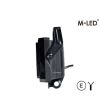 Driving light - M-Led - Classic 220 - 9.5" - 24.2cm - Smoke - Position light White/Amber - Spot