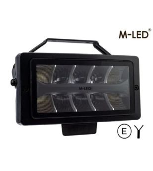 Driving light - M-Led - Classic 220 - 9.5" - 24.2cm - Smoke - Position light White/Amber - Spot