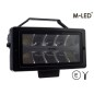 Driving light - M-Led - Classic 220 - 9.5" - 24.2cm - Smoke - Position light White/Amber - Spot