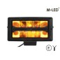 Driving light - M-Led - Classic 220 - 9.5" - 24.2cm - Smoke - Position light White/Amber - Spot