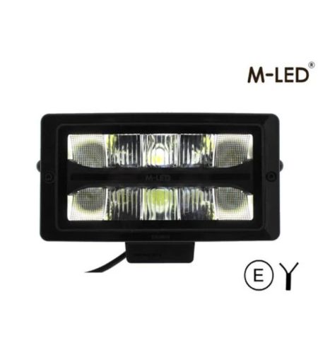 Verstraler - M-Led - Classic 220 - 9.5" - 24.2cm - Smoke - Positielicht Wit/Amber - Spot