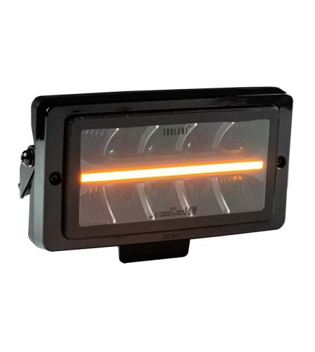 Driving light - Tralert - Atlas 220 - 10'' - smoke - Position light White/Amber - Driving