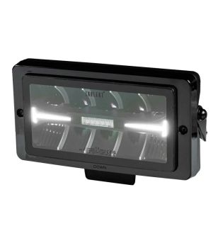 Driving light - Tralert - Atlas 220+ - 10'' - smoke - Position light White/Amber - 1 flash pattern - Driving