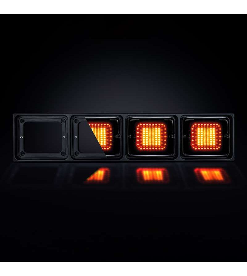 Montering - Strands - IZE LED Bakljus Ram 4x - Square - 23.5" - 59.7cm Montering - Strands - IZE LED Bakljus Ram 4x - Square - 23.5" - 59.7cm