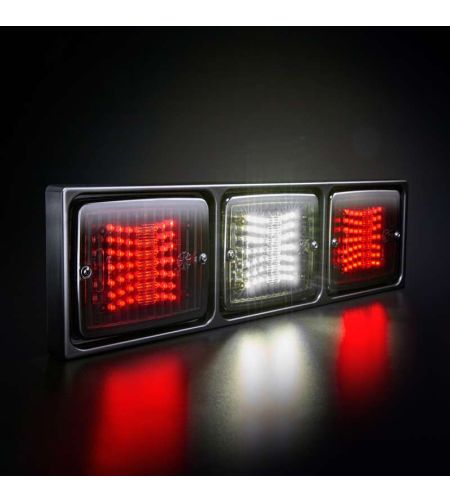 Montering - Strands - IZE LED Bakljus Ram 3x - Square - 17.7" - 45cm