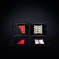 Mounting - Strands - IZE LED Rear Light Frame Double Horizontal - Square - 11.9" - 30.2cm