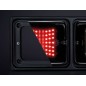 Mounting - Strands - IZE LED Rear Light Frame Double Horizontal - Square - 11.9" - 30.2cm