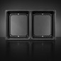 Montage - Omnius - Achterlicht Frame Dubbel - Square - 6" - 15.2cm Montage - Omnius - Achterlicht Frame Dubbel - Square - 6" - 15.2cm