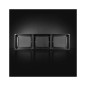 Mounting - Omnius - Rear Light Frame 3x - Square - 17.5" - 44.5cm Mounting - Omnius - Rear Light Frame 3x - Square - 17.5" - 44.5cm