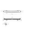 LED bar - OZZ - XB1 P27 - 27" - Positielicht Wit/Amber - Driving