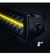 LED-ramp - Strands - Siberia XP - DR - 8'' - smoke - Positionsljus Vit/Gul - Driving