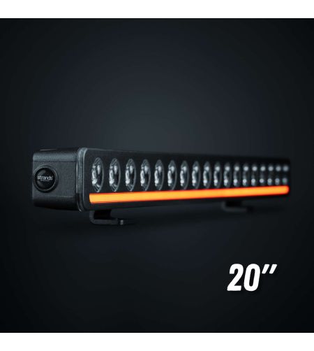 LED Lightbar - Strands - Nuuk D-Line - 20'' - Positionslicht Weiß/Amber - Driving 