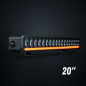 LED Lightbar - Strands - Nuuk D-Line - 20.2" - 51.4cm - Positionslicht Weiß/Amber - Driving LED Lightbar - Strands - Nuuk D-Line - 20.2" - 51.4cm - Positionslicht Weiß/Amber - Driving