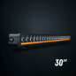 LED bar - Strands - Nuuk D-Line - 30" - 76.1cm - Positielicht Wit/Amber - Driving