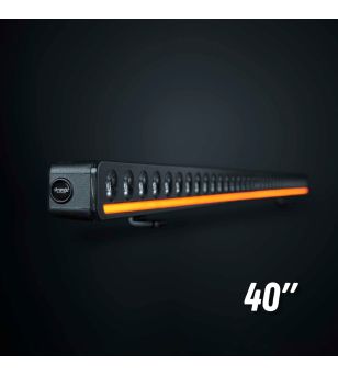 LED Lightbar - Strands - Nuuk D-Line - 40'' - Positionslicht Weiß/Amber - Driving 