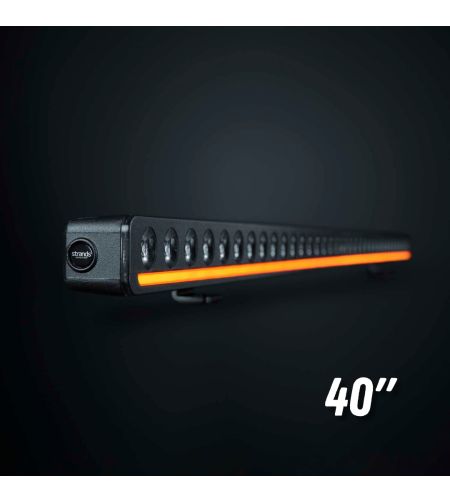 LED bar - Strands - Nuuk D-Line - 40'' - Positielicht Wit/Amber - Driving