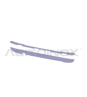 Inox Parts - Acitoinox - Cover Sun Visor - Set - Scania - R/S - 2016+