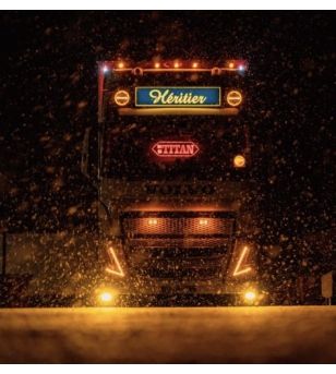 Daytime running lights - L&S - Position light - Amber - 24V - Set - Volvo - FH - 2021+