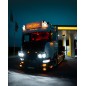 Driving light - Strands - IZE LED - 8.5" - 21.5cm - Smoke - Old School - Position light White/Amber - Driving