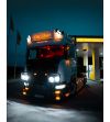 Driving light - Strands - IZE LED - 9'' - smoke - Old School - Position light White/Amber - Driving
