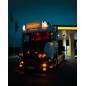 Driving light - Strands - IZE LED - 8.5" - 21.5cm - Smoke - Old School - Position light White/Amber - Driving