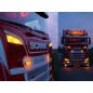 Daytime running lights - L&S - Position light - Switchable - White/Amber - 4 flash patterns - 24V - Set - Scania - R/S - 2016-2022 Daytime running lights - L&S - Position light - Switchable - White/Amber - 4 flash patterns - 24V - Set - Scania - R/S - 2016-2022