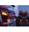 Daytime running lights - L&S - Position light - Switchable - White/Amber - 4 Flash patterns - 24V - Set - Scania - R/S series -