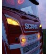 Tagfahrlicht - L&S - Positionslicht - Umschaltbar - Weiß/Amber - 4 Blitzmuster - 24V - Satz - Scania - R/S series - 2016-2022