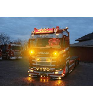 Tagfahrlicht - L&S - Positionslicht - Umschaltbar - Weiß/Amber - 4 Blitzmuster - 24V - Satz - Scania - R/S series - 2016-2022