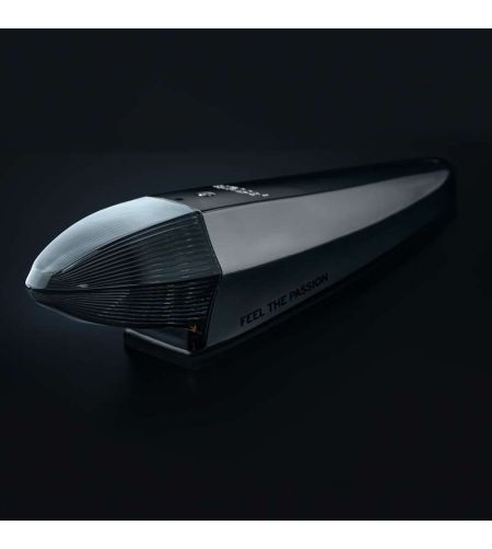 Toplamp - Strands - IZE LED Black Bullet - Torpedo lamp - 3.7" - 9.3cm - Smoke - Wit/Amber - 1 flitspatroon - 12V-30V