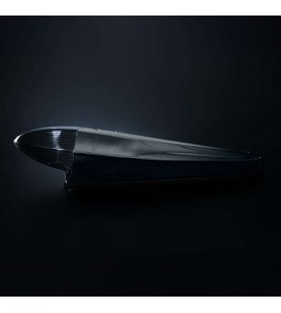 Dachlamp - Strands - IZE LED Black Bullet - Torpedo-Lampe - 9cm - smoke - Weiß/Amber - 1 Blinkmuster - 12V-30V 