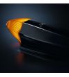 Cab roof lights - Strands - IZE LED Black Bullet - Torpedo light - 9cm - smoke - White/Amber - 1 flash pattern - 12V-30V