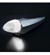 Toplamp - Strands - IZE LED Silver Arrow - Torpedo lamp - Chroom - 9cm - smoke - Wit/Amber - 1 Flitspatroon - 12V-30V