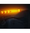 Toplamp - Strands - IZE LED Silver Arrow - Torpedo lamp - Chroom - 9cm - smoke - Wit/Amber - 1 Flitspatroon - 12V-30V