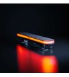 Blitzlicht-Balken - Strands - Big Energy 600 - 60cm - smoke - 27 Blitzmuster - Amber - R65 - 12V-30V