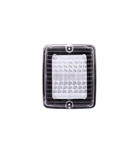 Bakljus - Strands - IZE LED - Square - 4.3" - 11cm - Klar - Bak - 24V