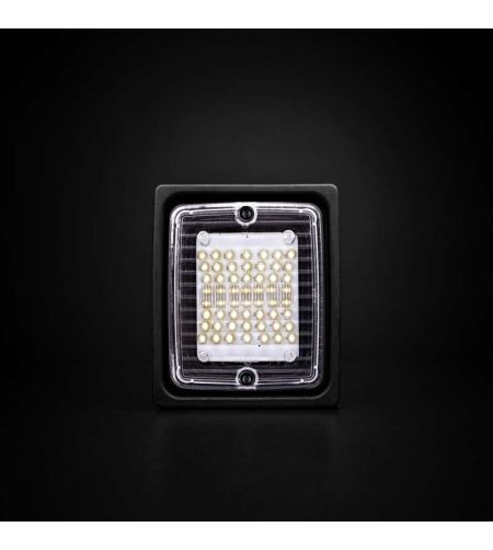 Bakljus - Strands - IZE LED - Square - 11cm - Klar - Backljus - 24V