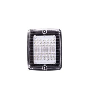 Achterlicht - Strands - IZE LED - Square - 4.3" - 11cm - Helder - Achteruit - 24V