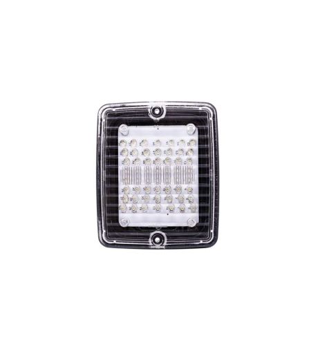 Bakljus - Strands - IZE LED - Square - 4.3" - 11cm - Klar - Back - 24V