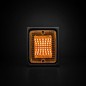 Tail light - Strands - IZE LED - Square - 4.3" - 11cm - Amber - Ind - 24V Tail light - Strands - IZE LED - Square - 4.3" - 11cm - Amber - Ind - 24V
