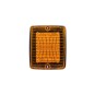 Rückleuchte - Strands - IZE LED - Square - 4.3" - 11cm - Amber - Blink - 24V Rückleuchte - Strands - IZE LED - Square - 4.3" - 11cm - Amber - Blink - 24V