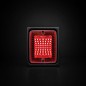 Achterlicht - Strands - IZE LED - Square - 4.3" - 11cm - Rood - Achter - 24V