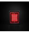 Achterlicht - Strands - IZE LED - Square - 11cm - Rood - Achterlicht - 24V