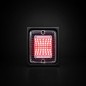 Achterlicht - Strands - IZE LED - Square - 4.3" - 11cm - Helder - Mist - 24V Achterlicht - Strands - IZE LED - Square - 4.3" - 11cm - Helder - Mist - 24V