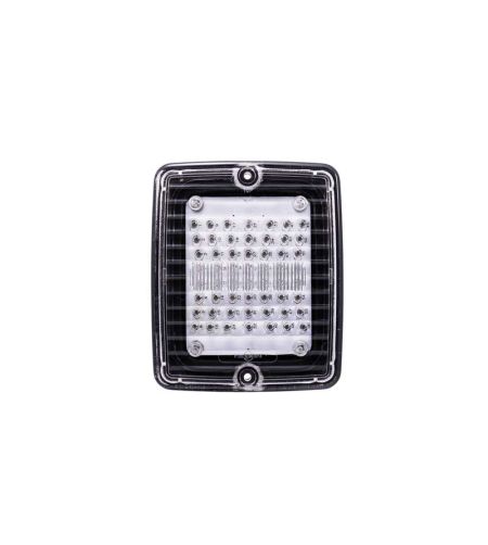 Achterlicht - Strands - IZE LED - Square - 4.3" - 11cm - Helder - Mist - 24V