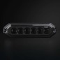 Blitzleuchte - Strands - Dark Knight Duo - 6 LED - 4.9" - 12.5cm - Smoke - 20 Blitzmuster - Weiß/Amber - R65 - 12V-30V 
