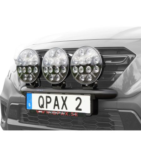 Light mounting bar - QPAX - Q-light II - for 2 or 3 Lights - Volvo - V60 - Cross Country - 2019+