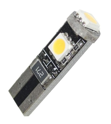 LED lamp - Ledson - 5-Led - T10 / W5W - Wit - 12V